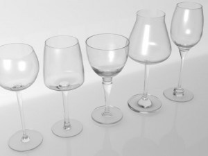 glass pack collection 17 Modelo 3D