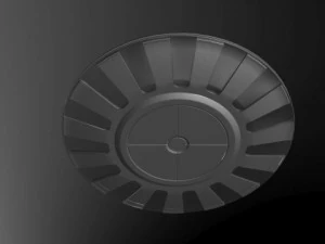 ufo classic flying saucer 3D Model
