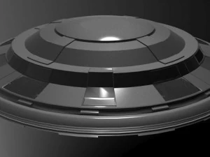 ufo classic flying saucer 3D Model