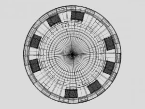 ufo classic flying saucer 3D Model