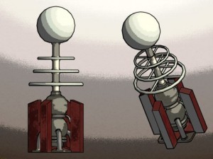 tesla coil tower 3D Модель