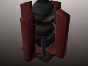 tesla coil tower 3D Model