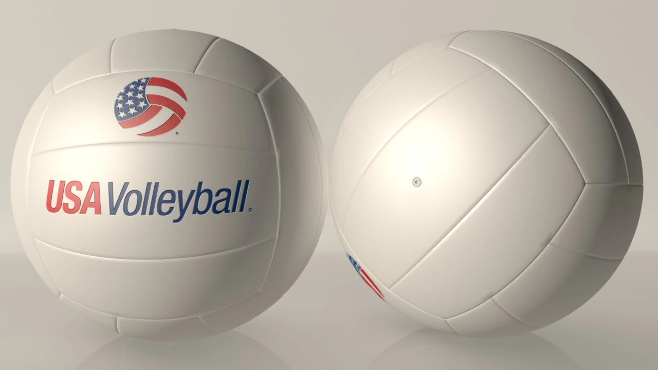 volley ball 01 3D Model .c4d .max .obj .3ds .fbx .stl .blend 