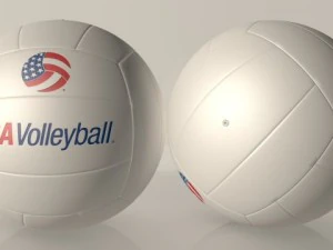 волейбольный мяч 01 3D Модель