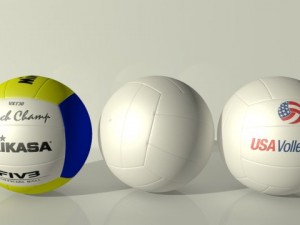 volley ball collection 3D 모델