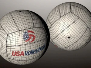 volley ball collection 3D Model