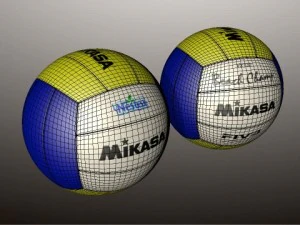 volley ball collection 3D Model