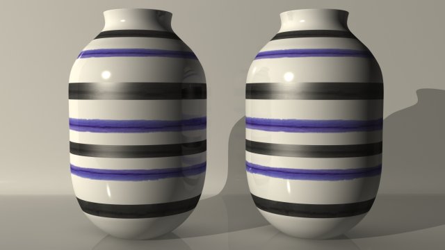 omaggio vase 01  kahler design 3D मॉडल .c4d .max .obj .3ds .fbx .stl .blend 