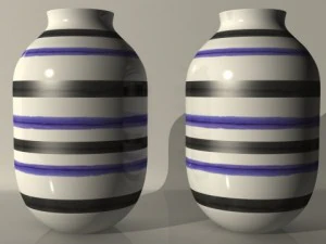 オマジオ花瓶 01 ケーラーデザイン 3Dモデル