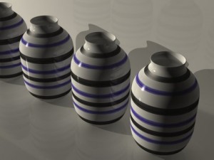 omaggio vase 01  kahler design 3D मॉडल