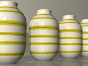 omaggio vase 02  kahler design 3D Model
