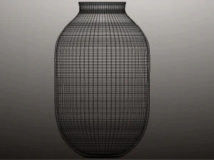 omaggio vase 02  kahler design 3D Model