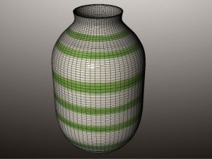 omaggio vase 03  kahler design Model 3D