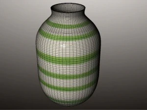 omaggio vase 03  kahler design 3D Model