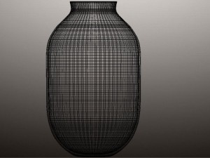 omaggio vase 03  kahler design Model 3D