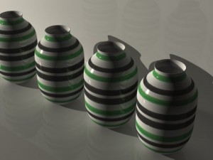 omaggio vase 04  kahler design 3D 모델