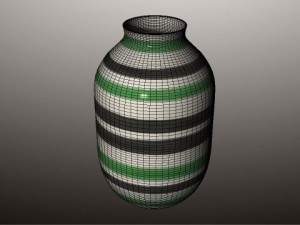 omaggio vase 04  kahler design 3D 모델