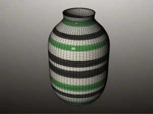 omaggio vase 04  kahler design 3D Model
