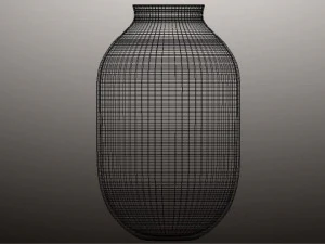 omaggio vase 04  kahler design 3D Model