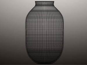 omaggio vase 05  kahler design 3D Model