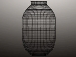 omaggio vase 05  kahler design 3D Model