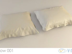 подушка 001 vray 3D Модель