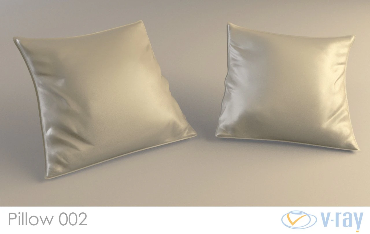 pillow 002 vray 3D Model .c4d .max .obj .3ds .fbx .stl .blend