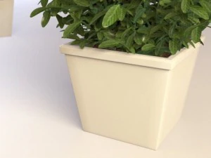 plant in pot 01 vray 3D Model