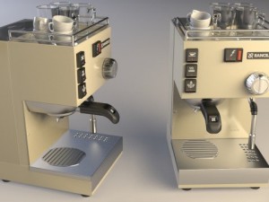 rancilio espresso machine retro 3Dモデル