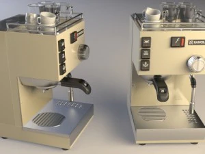 rancilio espresso machine retro 3D Model