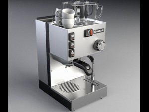 rancilio original espresso machine 3D 모델