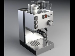 m&aacute;quina de caf&eacute; expresso Rancilio original Modelo 3D