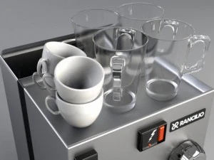 rancilio original espresso machine 3D Model