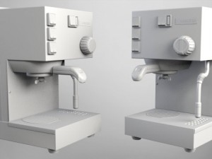 rancilio original espresso machine Model 3D
