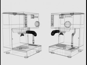 rancilio original espresso machine 3D Model