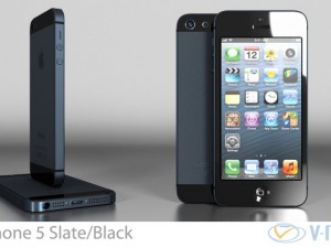 apple iphone 5 slate  black vray 3D 模型