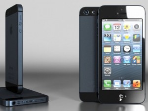 apple iphone 5 slate  black vray 3Dモデル