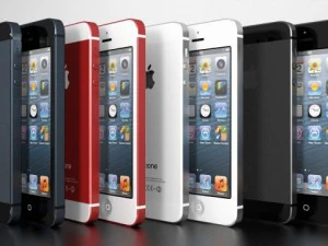 apple iphone 5 collection 3D Model