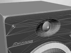 pioneer sdj05 speaker 3D Model