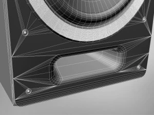pioneer sdj05 speaker 3D Model