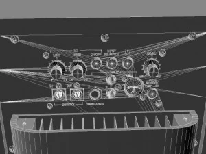 pioneer sdj05 speaker 3D Model