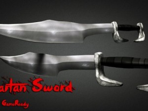 spartan sword 3D 模型