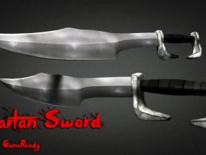 Spartaans zwaard 3D Model