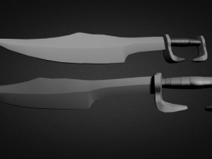 spartan sword 3D 모델