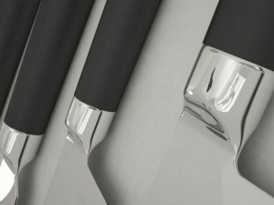 knife set 01 Modèle 3D