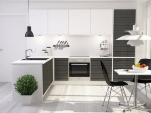 modern kitchen interior 001 3D Модель