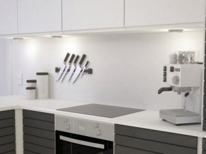 modern kitchen interior 001 3D Модель