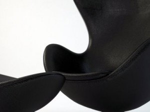 the egg chair  stool by arne jacobsen Modello 3D