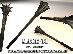 mace 01 3D Model