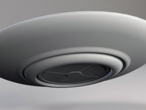 ufo classic flying saucer vray 3D Model